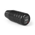 8.5CM Aluminum Carbon Filter Black Gear Shift Knob Racing Universal Manual Transmission Shifter Lever Knob With three adapters. 