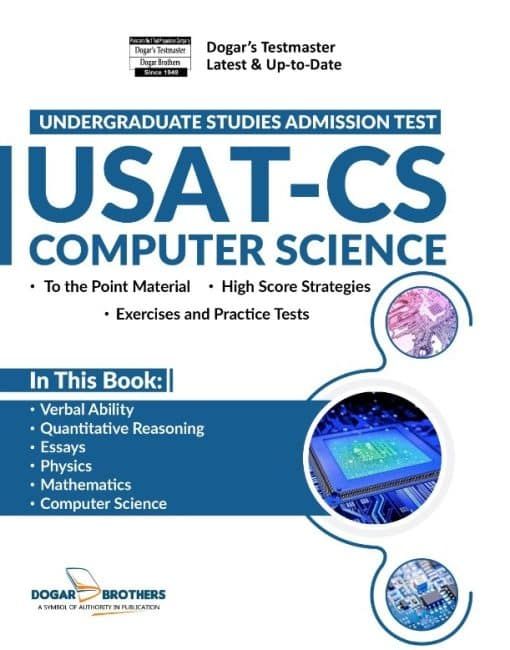 USAT CS Computer Science Group Guide 2025 Edition by Dogar Brothers