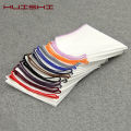 New Hanky Men's White Pocket Square Cotton Solid Color Handkerchief Chest Towel Prom Holiday Party Suit Hankies For Mens.