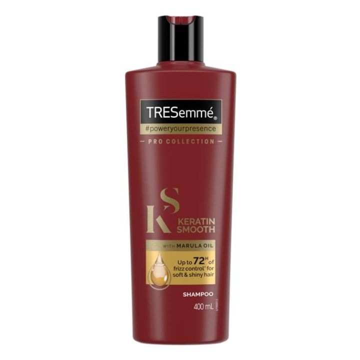 Keratin Smooth Shampoo, 400ml with kertain and Argan oil (imported)