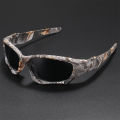 Outdoor Sports Polarized Sunglasses Men Curve Cutting Frame Stress-Resistant Lens Shield Sun Glasses Wome. 