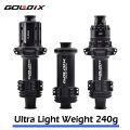 GOLDIX R180SL Ultralight Road Bike Hub 240g 36T Ratchet Center Lock Brake 24Hole Straight Pull Spokes for Road and Gravel Bike.