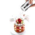 Stainless Steel Salt Pepper Shaker Spice Seasoning Jar Condiment Bottle Toothpick Box with 3 Variety Holes 180ml. 