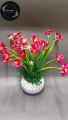 Artificial Flower with vase for decoration. 