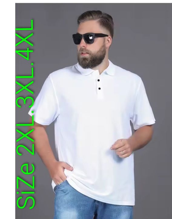 Premier%20Quality%20Polo%20T-Shirt%20for%20Men%202XL%203XL%204XL%20Comfortable%20and%20Stylish%20Solit%20black%20and%20white%20-%20Image%208