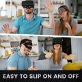 Eye Mask For Meta Oculus Quest 2 Sweat Band VR Glasses Cover Breathable Virtual Reality Headset For Quest 2 Accessories.