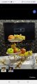 Without Plates Fruite Plate Snack Cake Dessert Display Stand Storage Rack Room Dried Fruit Using For Home Decorations Center Table Kitchen Organization Home Decor Cake surving Heavy Material With powder Coating Colour Kitchen & Dining>Serveware>Cake stand. 
