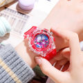 Cartoon Figure Children's Quartz Wrist Watches Fashion Luminous Silicone Kids Watch Boys Girls Birthday Festival Clock Gifts. 