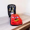 Car Shape Bag For Kids With Building Blocks. 