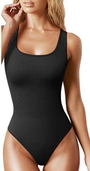 Cross%20border%20European%20and%20American%20foreign%20trade%20Amazon%20Summer%20AliExpress%20women's%20U-neck%20sleeveless%20vest%20tight%20fitting%20jumpsuit%20-%20Image%205