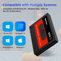 Portable External 500G HDD Batocera Game Console with 48000+Games For PS3/PS2/PS1/Wii/WiiU/DC/N64/MAME/SS for Windows PC/Laptop. 