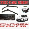 WIPER BLADE FOR CIVIC 2017 TO 2021. 