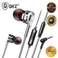QKZ DM9 HiFi In Ear Gaming Earphones Zinc Alloy Magnetic Stereo Bass 12mm Driver.