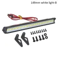 Rc Car Roof Led Light Bar Light 53-149mm Searchlight For 1/10 Trxxas Trx4 Defender Trx6 G63 Axial Scx10 D90 Rgt Yikon Crawler. 