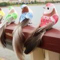 4-Pieces Small Artificial Bird Foam Birds Home Decor. 