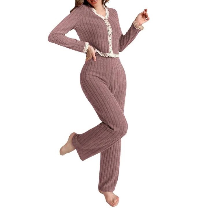 Sleepwear%20Women%20Home%20Wear%20Set%20Pajamas%20Set%20Woman%20Big%20Size%20Women's%20Pajamas%20Pajama%20Pigma%20Long%20Sleeve%20Winter%20Sleep%20Lounge%20Underwear%20-%20Image%205