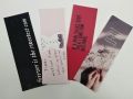 Taylor Swift Lyrics (c)  Bookmarks - Pack of 4. 