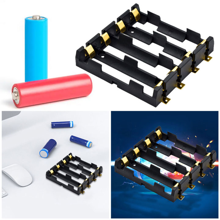 18650%20SMT%20Battery%20Holder%20Rechargeable%20Power%20Bank%20Case%20With%20Bronze%20Pins%20Portable%2018650%20Battery%20Storage%20Box%201S%202S%203S%204S%20-%20Image%204