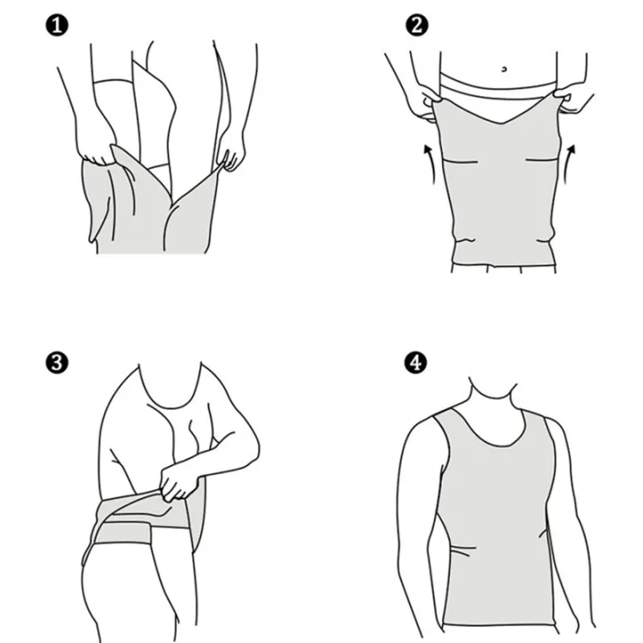 Men's%20Shapewear%20Slimming%20Body%20Corset%20Vest%20Shirt%20Compression%20Abdomen%20Tummy%20Belly%20Control%20Slim%20Waist%20Cincher%20Underwear%20Sports%20Vest%20-%20Image%205