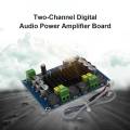 TPA3116 D2 DC 12V 24V 120W*2 Digital Audio High Power Amplifier Board Dual-channel Stereo High Power Subwoofer Board Kit XH-M543. 