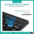 WARRANTY Minimalist Wireless Bluetooth Slim 10 inch Keyboard Mouse Set For Ipad /Android Tablets / Laptop / PC. 