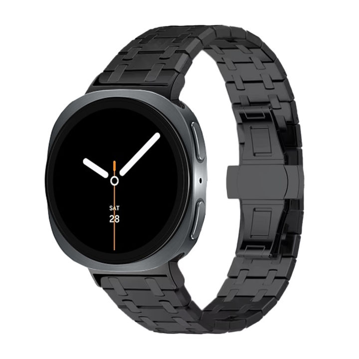 No Gaps Band For Samsung Galaxy 8 40/44mm 8 Classic Luxury Stianless Steel Link Bracelet For GALAXY Ultra 7 47mm Quick Fit Strap