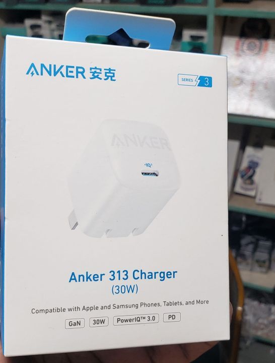 ANKER 30w Apple Iphone and Android Phone charger