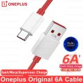 Orignal Oneplus 80w Charging 6.5A Cable Type C,Warp Charger SuperVooc Fast Charge Cable 100w , 65w , 30w for Oneplus 11 10 Pro 9 10T 9R 10R 8T 8 7T 7 6 6T 5T Nord N20 SE N10 N300 CE 2 Lite 2T N100 N200. 