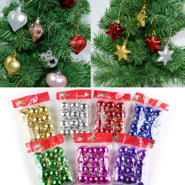 12Pcs%20Christmas%20Balls%20Xmas%20Tree%20Hanging%20Ornaments%20Ball%20Heart%20Stars%20Gold%20Red%20Pendants%20Merry%20Christmas%20Party%20Decor%202023%20New%20Year%20-%20Image%206