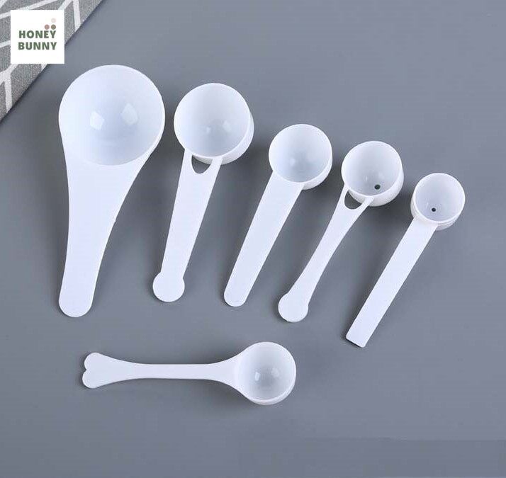 Plastic measuring spoons 5 measuring cups 1g/3G/5g/10g/15g