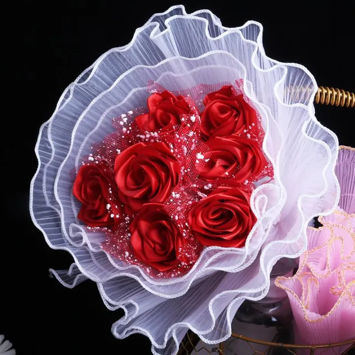 28cmx4yard%20Flower%20Wrapping%20Paper%20Gold%20Silver%20Pearl%20edge%20Wave%20Yarn%20Flower%20Packaging%20Lace%20Mesh%20Florist%20Handmade%20Bouquet%20Gift%20Decor%20-%20Image%204