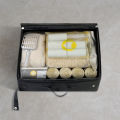 Foldable And Portable Cat Litter Box, Multi-purpose Waterproof Cat Travel Litter Box Cat Food Storage Bin Bag. 