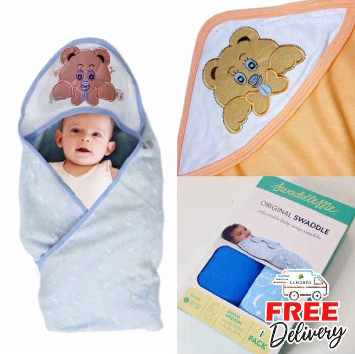 Baby Wrapping Sheet-High Quality Super Soft Newborn Baby Swaddle Wrap Sheet-Kids Wrapping Sheet for Baby Boys & Baby Girl-Kids Chadar