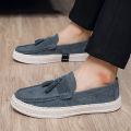 Fashion Lightweight Men Casual Shoes Lazy Shoes Male Breathable Slip-on Suede Mens Driving Shoes Comfortable Loafers Moccasins. 