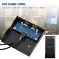2 Port Floppy Drive Front Panel 3.5 Inch USB2.0 2 Port 9-pin Tinned Copper Wire Floppy Drive Front Panel Floppy Drive Front Case. 
