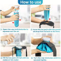 Ice Bag[6", 9" &11" ] Hot and Cold Reusable Ice Bag, Elastic Breathable Support Wrap，(for Hot Therapy is 50-60℃). 