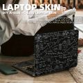 2-Piece Math Formula Pattern Laptop Stickers for Glass, Plastic, and Metal Surfaces, Durable and Scratch Resistant, Vehicle Deca.