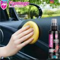 Flamingo Car Interior Cleaner & Shiner , Shines and Protects for Plastic , Leather & Rubber 295ML. 