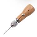 DIY Leather Sewing Awl Kit Waxed Thread Hand Sewing Tools Leather Craft Edge Stitching Belt Strips Shoemaker Canvas Repair Tools. 