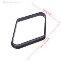 【M】Reusable 9-Ball Pool Rack, Durable Plastic Triangle Frame for Pool Table Ball Organization, Billiard Accessory for Black 8. 