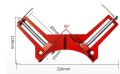 90 Degree Angle Clamp for photo frame holder glass holder DIY wood work. 