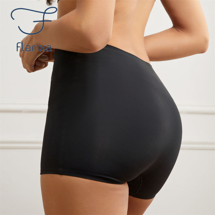 Flarixa%20Seamless%20Women%20Boxer%20Briefs%20Boyshorts%20For%20Women%20Anti%20Chafing%20Shorts%20Women%20High%20Waisted%20Boy%20Shorts%20Panties%20Underwear%20-%20Image%203