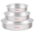 Cake Tray Round Model Aluminium 3 Pcs. 