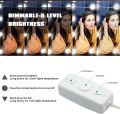 Mirror Light Bulbs Vanity Light USB Power Bathroom Dressing Table Lighting Dimmable LED Vanity Light For Makeup Mirror LED Light home decoration item.