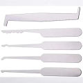 36pcs Spring Steel Lock Craftsman Practice Tool Single Hook Lock Training, Unlocking Key Extractor Door Opening Tension Wrench K.