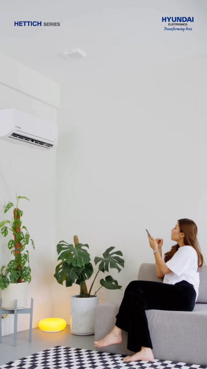 Hyundai 1.5 Ton Inverter Type Split Air Conditioner | HYC11C-18DBFN2