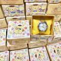 Kawaii Hello Kitty Sanrio Cinnamoroll Anime Exquisite Electronic Watch Kuromi My melody Children's Watch Gifts with Gift Boxs. 