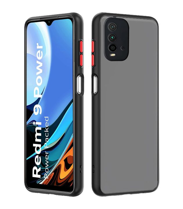 Xiaomi Redmi 9 Power Shockproof matte finish mobile back cover