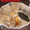 New Aluminum Moka Pot Household 50ml-600ml Latte Stove Classic Coffee Maker Espresso Percolator Coffee Extraction Pot. 