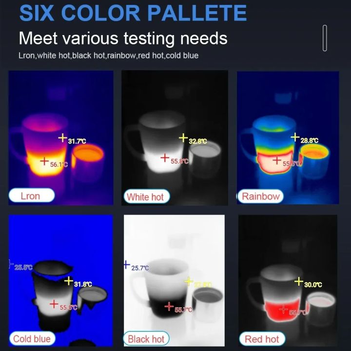 TOOLTOP%20T7%20Mini%20Thermal%20Imager%20256*192%2025Hz%20Type-c%20Android%20Thermal%20Camera%2015%E2%84%83-600%E2%84%83%20Heating%20Detect%20Electrical%20Maintenance%20-%20Image%204